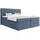 Livetastic Boxspringbett 180 x 200 cm H2/H3 Blau