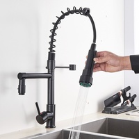 Wasserhahn Küchenarmatur Brause Wasserfall Spültisch Einhebel-Mischbatterie DHL
