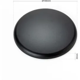 ORION LIGHTSTYLE Abdeckung Verteilerbaldachin Extraflach Ø 135mm schwarz