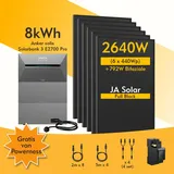 Anker SOLIX Solarbank 3 E2700 Pro, 6-8 Solarmodule, mit MC4 Kabel
