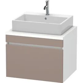 Duravit DuraStyle Waschtisch-Unterschrank DS531104318, Farbe: basalt matt, für Konsole, 1 Auszug, 700mm,