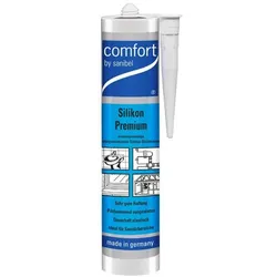 comfort-Premium-Silikon-Dichtungsmasse 300ml transparent