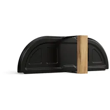 GOZNEY Ofentür für Pizzaofen Größe 2,0 Holz, Stahl schwarz