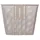 Basil Bilbao Frontkorb nude metallic
