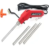 Wiltec - Styroporschneider 150w, Schnelles Aufheizen Mit 4 Klingen 2x 200/150mm, Für Styropor, Styrodur & Polystrol-hartschaum Heißdrahtschneider Bis 600°c
