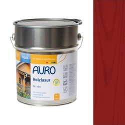 Auro Holzlasur Aqua 160 rubinrot - 10 l Dose