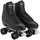 Chicago Skates CHICAGO Herren Leder Gefüttert Rink 11 Skates Deluxe Schlittschuh mit Lederfutter, Größe 45, Schwarz