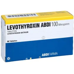 LEVOTHYROXIN Abdi 100 Mikrogramm Tabletten 98 St