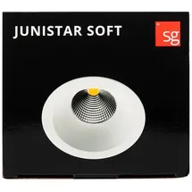 SG ARMATUREN LED Einbaustrahler 9W dimmbar IP54 1 Stück weiß