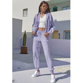 Buffalo Kapuzensweatjacke Damen lavendel Gr.44/46