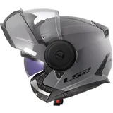 LS2 FF902 Scope II Solid, Klapphelm - Matt-Grau - XL