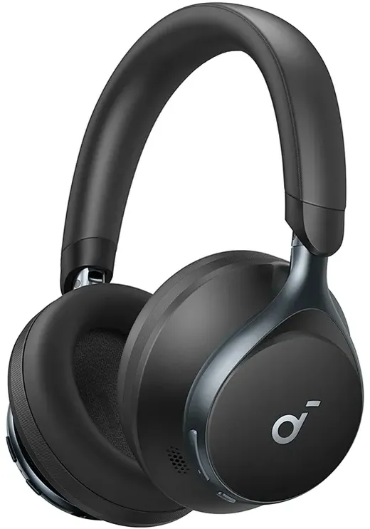 Soundcore Space One kabellose Kopfhörer, adaptives aktives Noise Cancelling, 40h ANC Akkuleistung, App-Steuerung, Hi-Res Audio, leichtes Design, Bluetooth 5.3