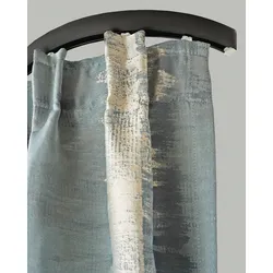 Gardinenschiene GARESA "400", schwarz, L:260cm, Aluminium, Kunststoff, Gardinenstangen