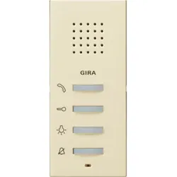 Gira Wohnungsstation Freisp. AP cw gl 125001