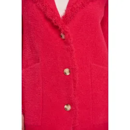 RINO & PELLE Longstrickjacke pink M
