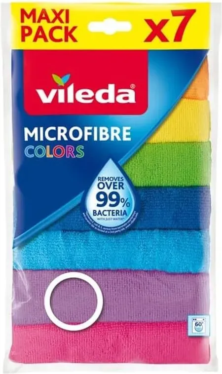 Vileda Mikrofasertuch für alle Zwecke, verschiedene Farben