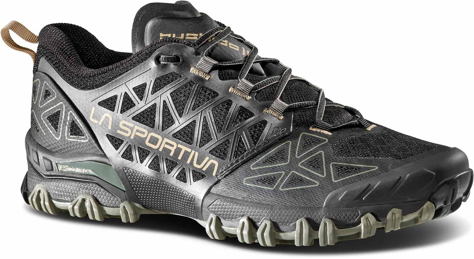 La Sportiva Bushido II Herren Trailrunning Schuhe schwarz- Gr. 48.5