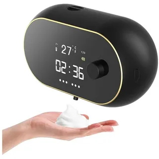 NCONCO Automatischer Seifenspender Smart Sensor Seifenspender USB Wiederaufladbar IPX5 Wasserdicht 3 Stufen Anpassung Schaumvolumen 450ml für Küche & Bad