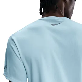 Nike Miler Flash Dri-FIT UV Herren Sweatshirt, türkis - glacier blue/reflective silv - M