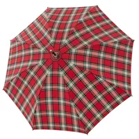 Doppler Manufaktur Zürs Rustika Stockschirm 91 cm rot