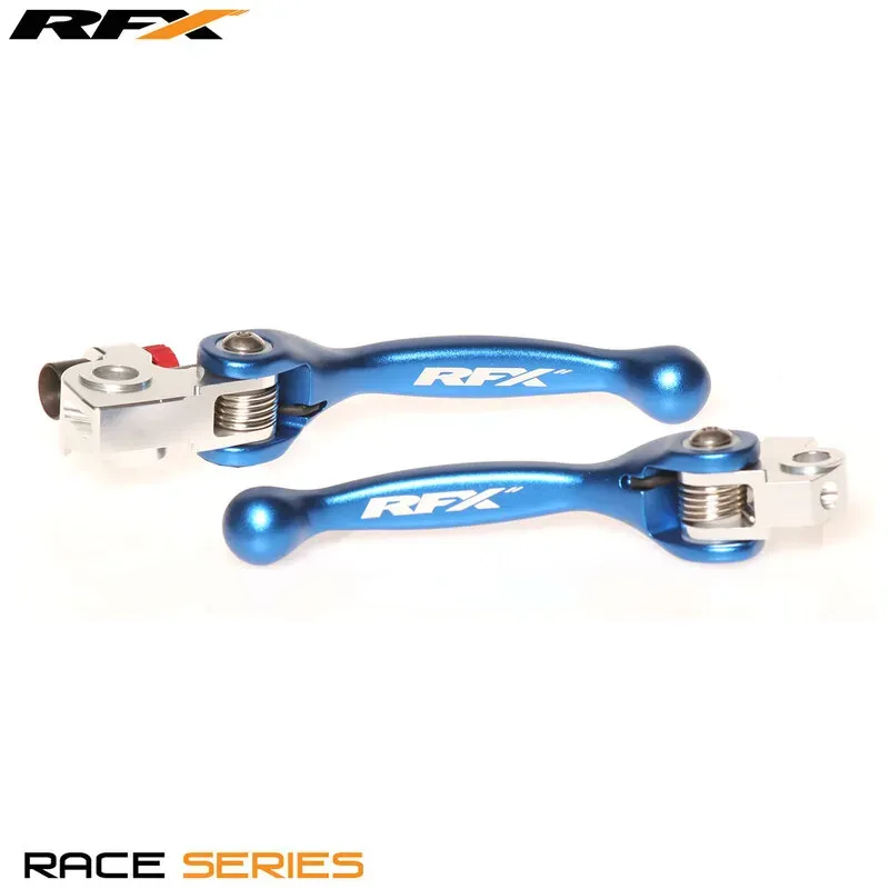 RFX Race gesmede flexibele hendels set (Blauw)