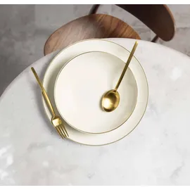 SELTMANN WEIDEN Savona Teller-Set 18-tlg. Goldlinie creme