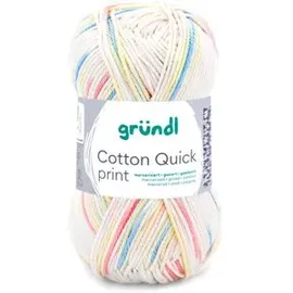 Gründl Häkelgarn Cotton Quick Print Baby Multicolor 50 g
