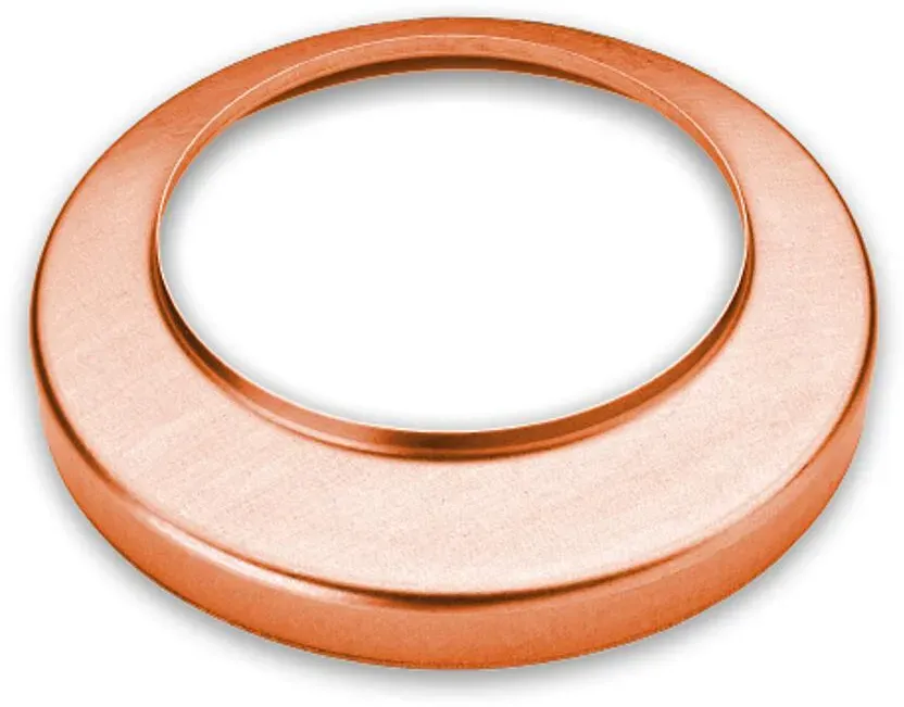 Standrohrkappe flach Grömo, Kupfer, verschiedene Größen (Ausführung: Ø 150/180mm)