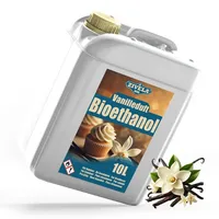 Bioethanol 96,6% 10L | Bio Alkohol Vanilleduft 96,6% 10L | Bioethanol für Kamin, Tischkamin, Bioethanol Kamin | Bioethanol Vanilleduft | Saubere V...