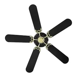 CasaFan Black Magic 132 cm Deckenventilator schwarz/messing