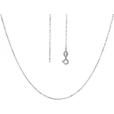 FIRETTI Silberkette »Schmuck Geschenk Silber 925 Armband Kette Fußkette Bauchkette Kugeln«, in verschiedenen Längen erhältlich Firetti silberfarben