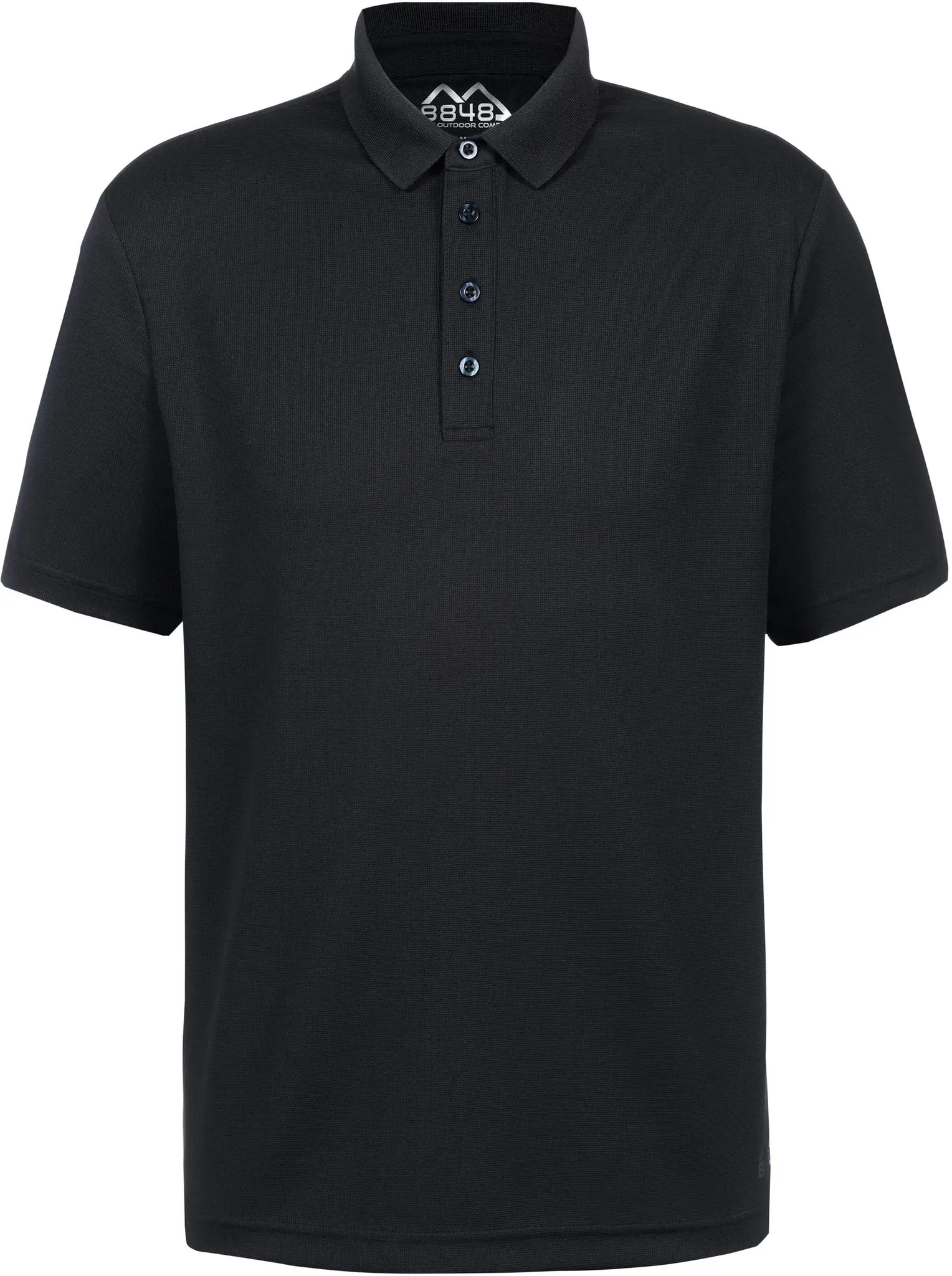 8848 Outdoor Poloshirt Herren in phantom, Größe XXL - grau