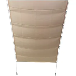 Floracord Sonnensegel Bausatz Universal, 330 x 140 cm, elfenbein
