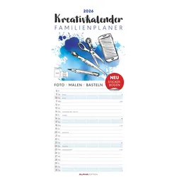 Kreativ-Kalender Familienplaner - Kalender 2026