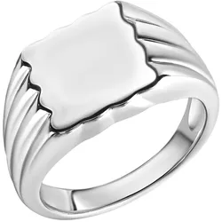Fingerring VIVANCE "925/- Sterling Silber rhodiniert" Gr. 19, weiß, Fingerringe, Damen, 019 (60,0), Silber 925 (Sterlingsilber)