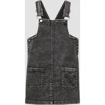 s.Oliver Latzrock aus Denim mit aufgesetzten Taschen und Stickerei - grau - 116