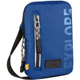 CAMEL ACTIVE Herren Explore Smartphone Tasche mit reflektierendem Print Blau, Menswear-M