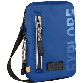 CAMEL ACTIVE Herren Explore Smartphone Tasche mit reflektierendem Print Blau, Menswear-M