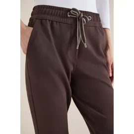 Cecil Style Tracey Comfort Fit Stoffhose Braun S