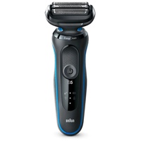 Braun Rasierer 51-B1000s EasyClean Schwarz, Blau