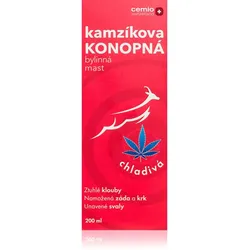 Cemio Kamzík hemp ointment Salbe mit kühlender Wirkung 200 ml