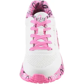 SKECHERS Uno Lite Lovely Luv Kinder Weiß/Pink 34