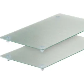 Zeller Present Schneide- und Abdeckplatte glas 2 St.