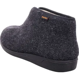 Fischer Markenschuh Hohe Hausschuhe Schwarz (Anthrazit 205) 45