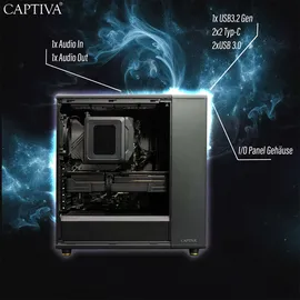 CAPTIVA Gaming PC I95-615 Intel Core i9 3,0 GHz 32 GB RAM 1 TB SSD GeForce RTX 5070