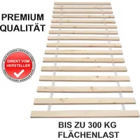 Helo Rolllattenrost Lattenrost Rollrost Holzlatten Bettrost Latten 100x200 cm