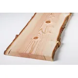 binderholz Holzbrett Massivholz Douglasie unbesäumt 120 x 33 cm 30 mm