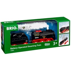 BRIO® Spielzeugeisenbahn-Lokomotive World Eisenbahn Lok Batterie Dampflok mit Wassertank 3 Teile 33884