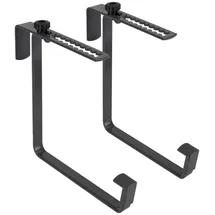 elho Blumenkastenhalter Metall Ø 18 cm H 16,5 cm Schwarz/Anthrazit