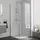 HSK Aperto Drehtür an Nebenteil für Seitenwand mit links 80 x 200 cm 2800080-L-41-120 Echtglas